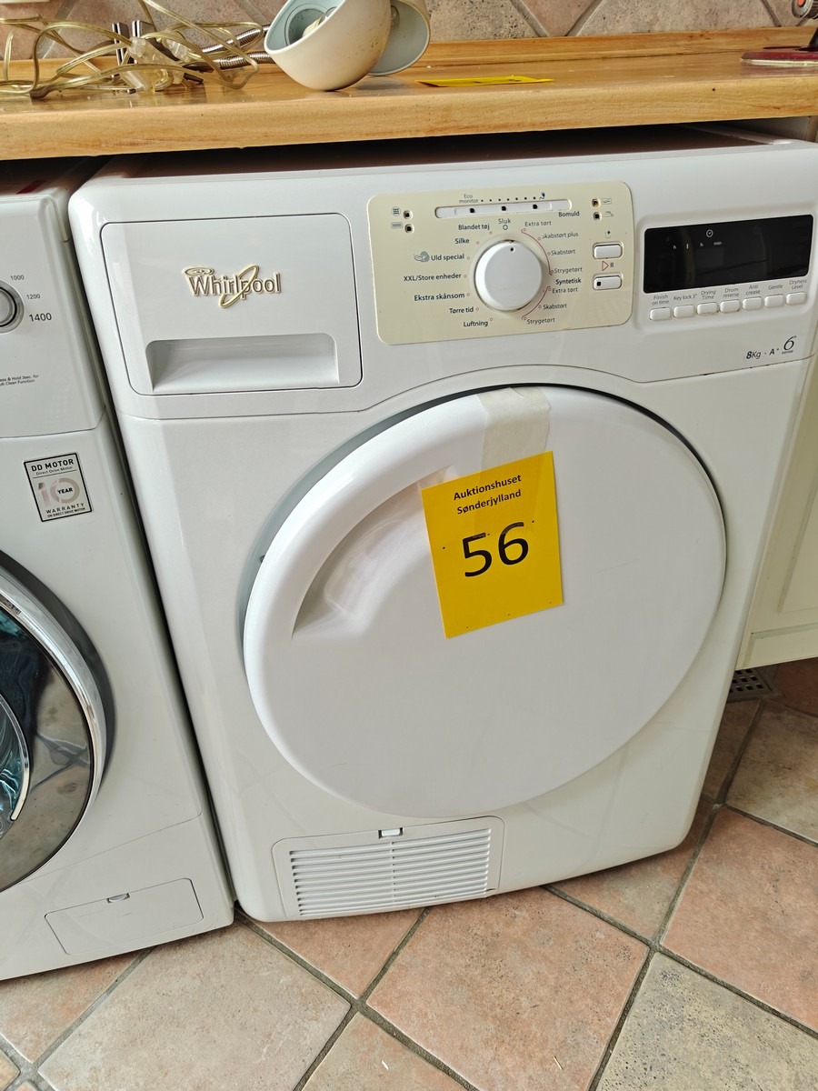 Whirlpool tørretumbler