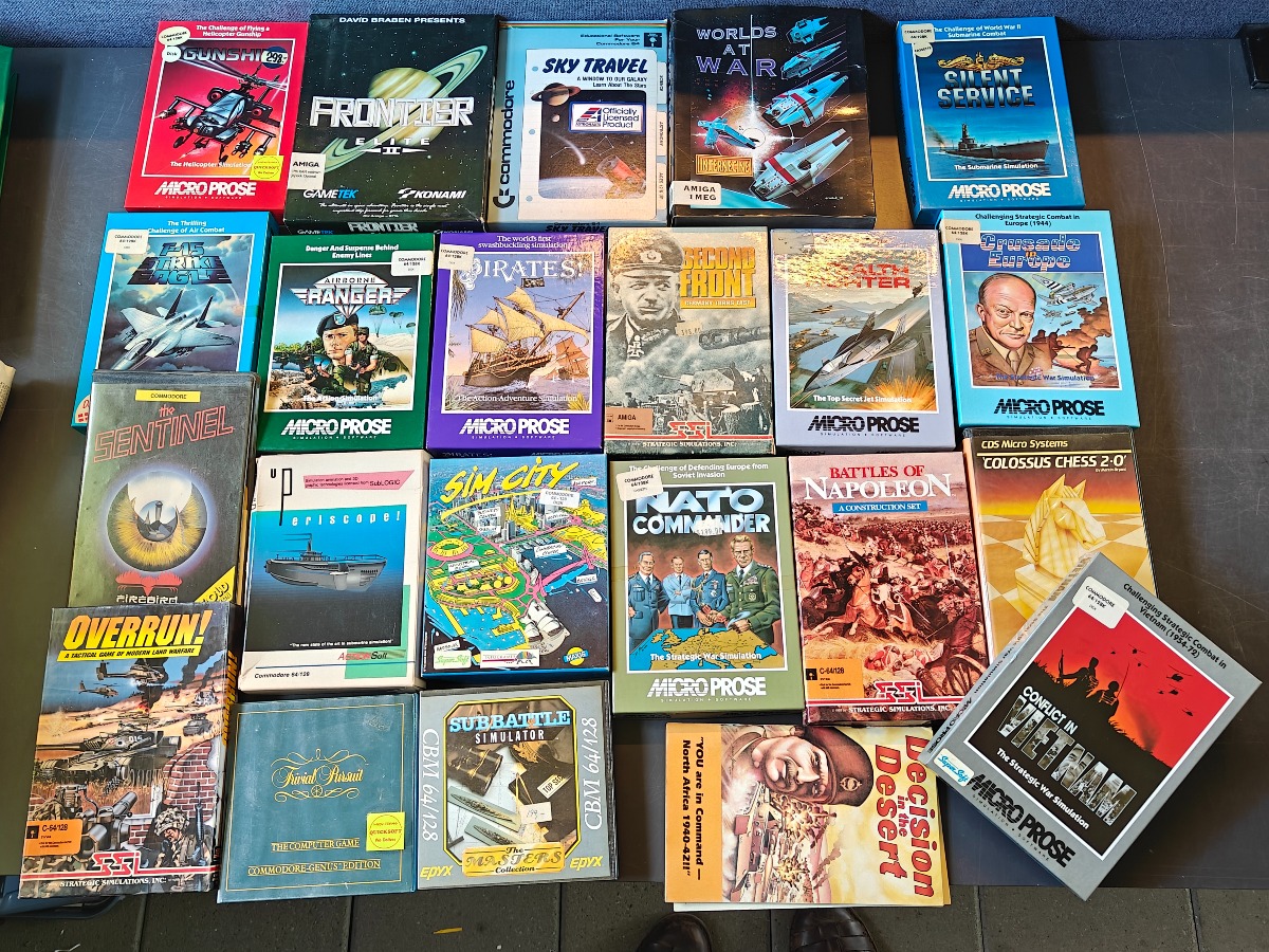 Samling af tidlige computerspil