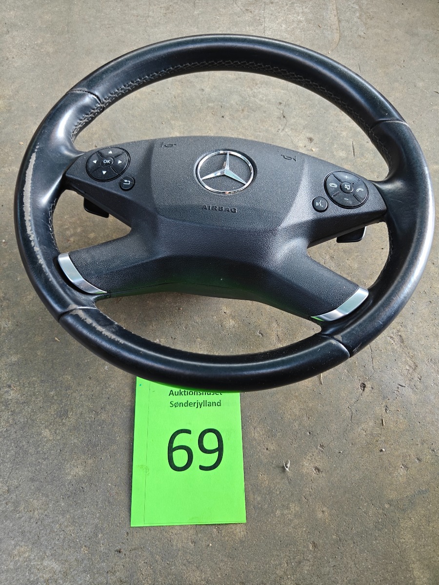 Multifunktionsrat til Mercedes E W 212 Med ratgear / paddel shift
