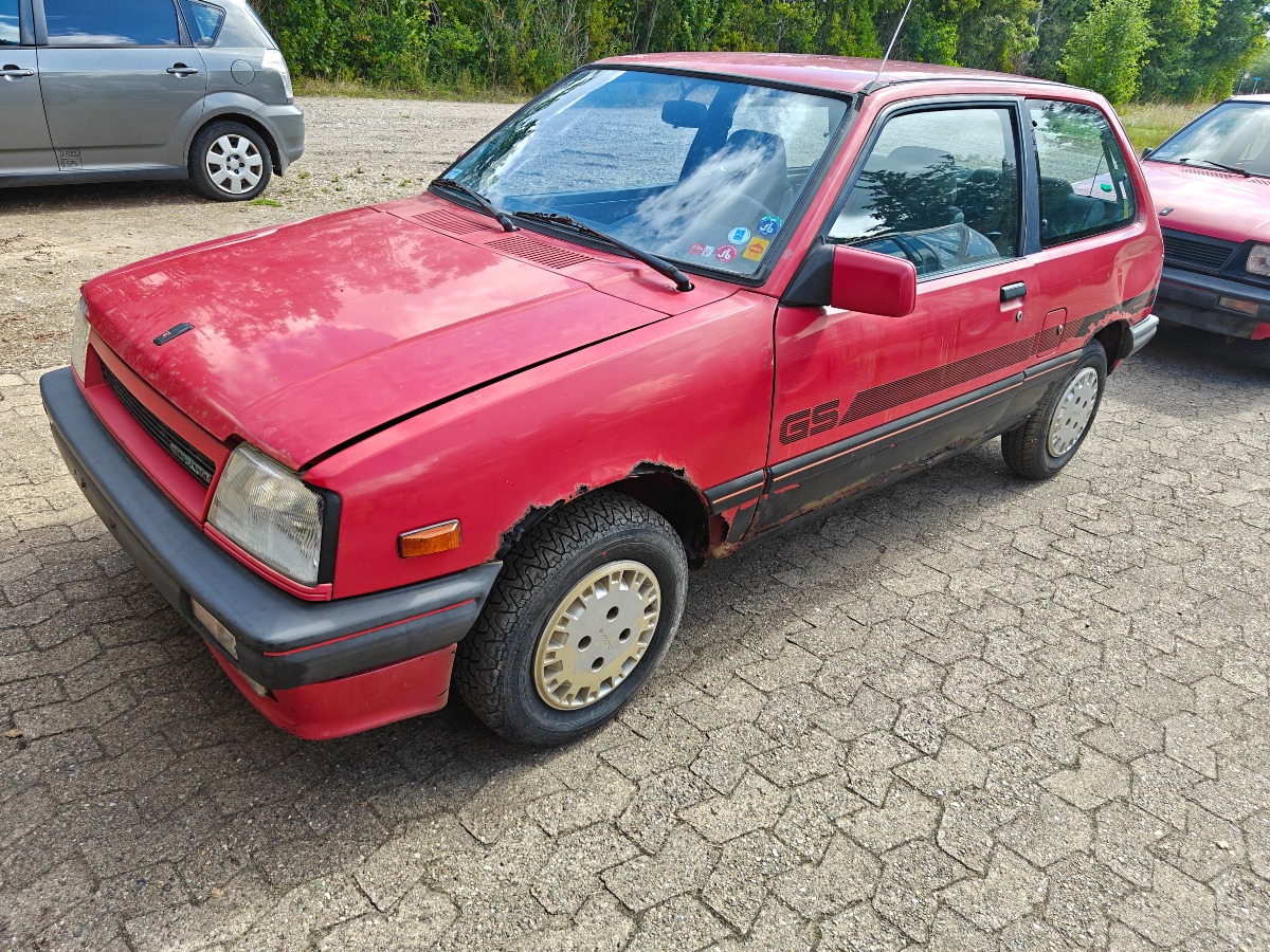 Suzuki Swift SA 413 GS renoverings projekt årgang 1986