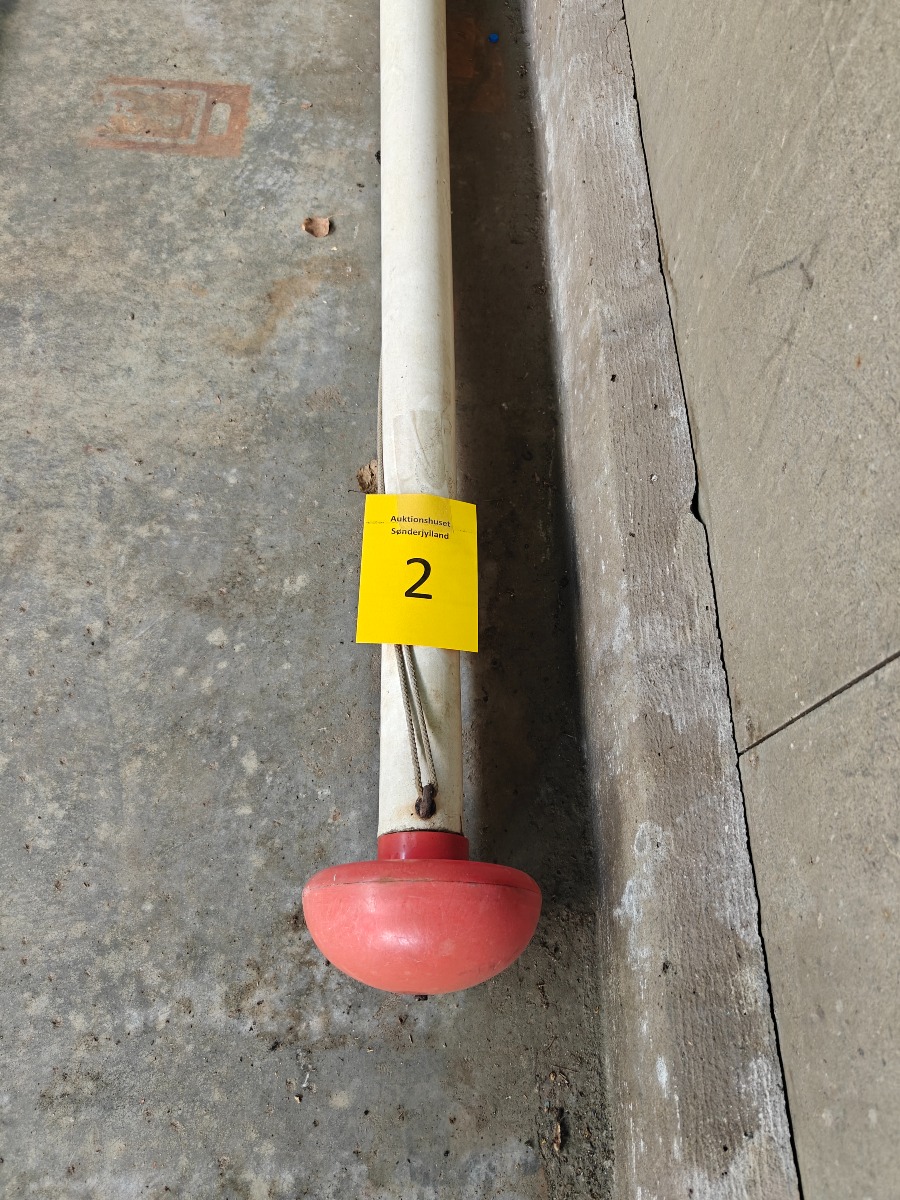 Flagstang med vippebeslag 10 meter