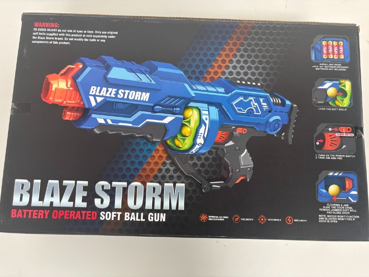 Blaze Storm bullet gun