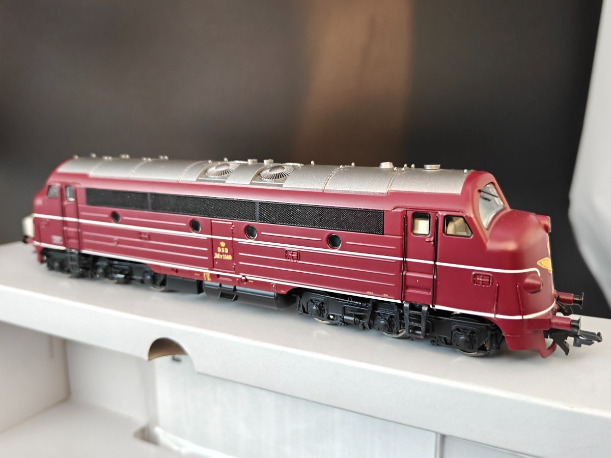 Märklin 39670 Diesel lokomotiv MY 1140 med DSB logo