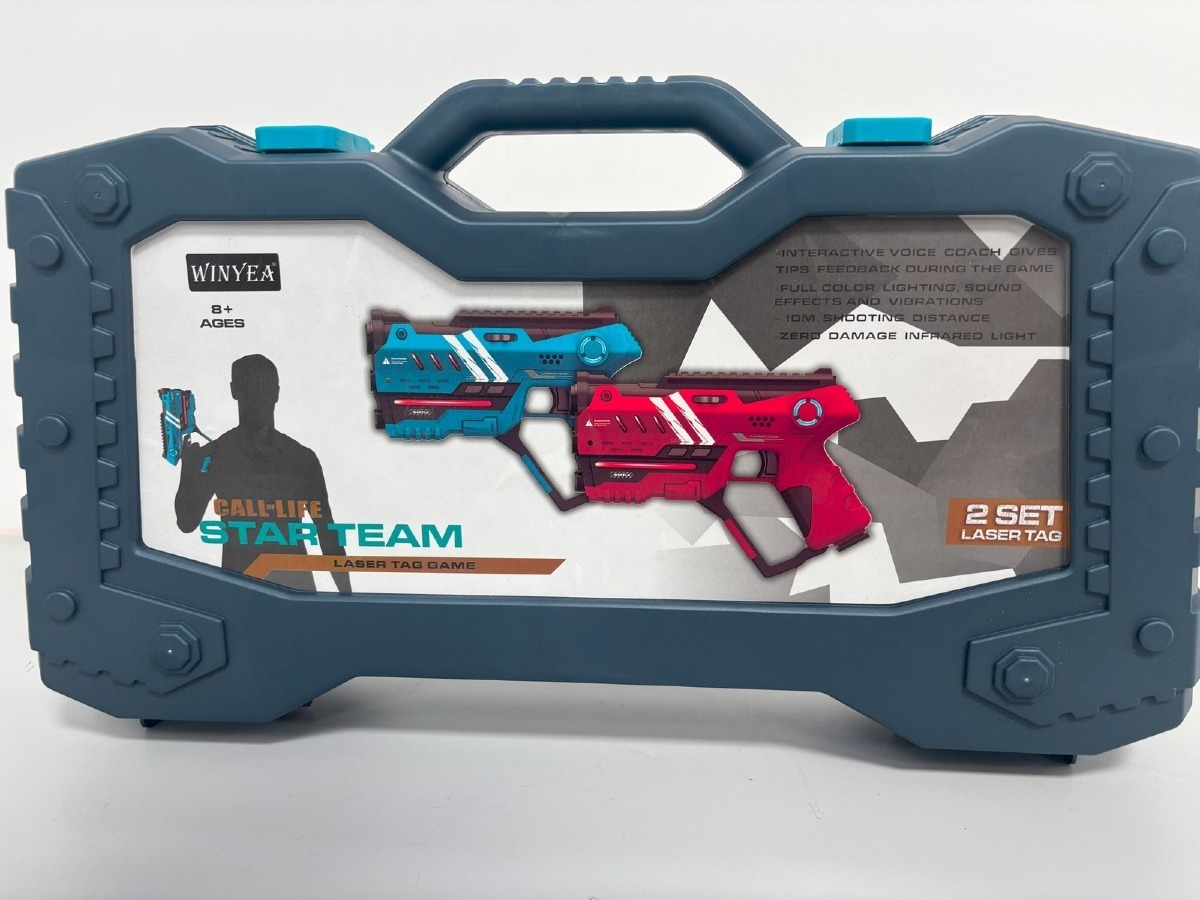 Laser battle sæt m. 2 pistoler