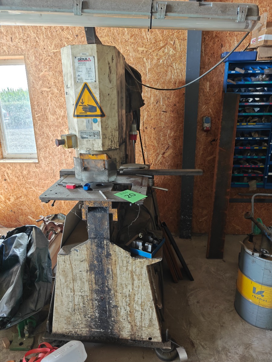  Stands - lokkermaskine GEKA PUMA 80/E-500