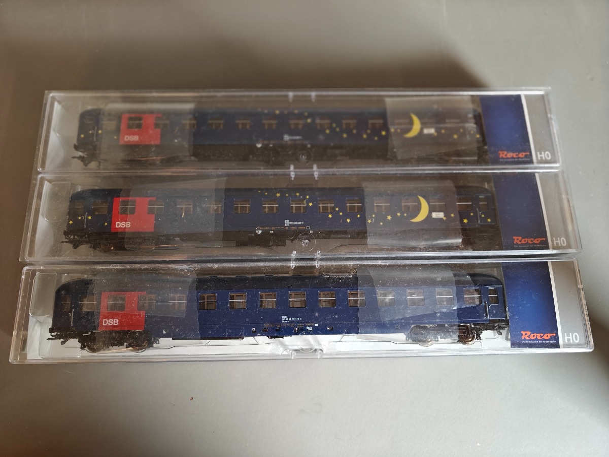 3 Roco sovevogne 64358 og 2 stk. 64093