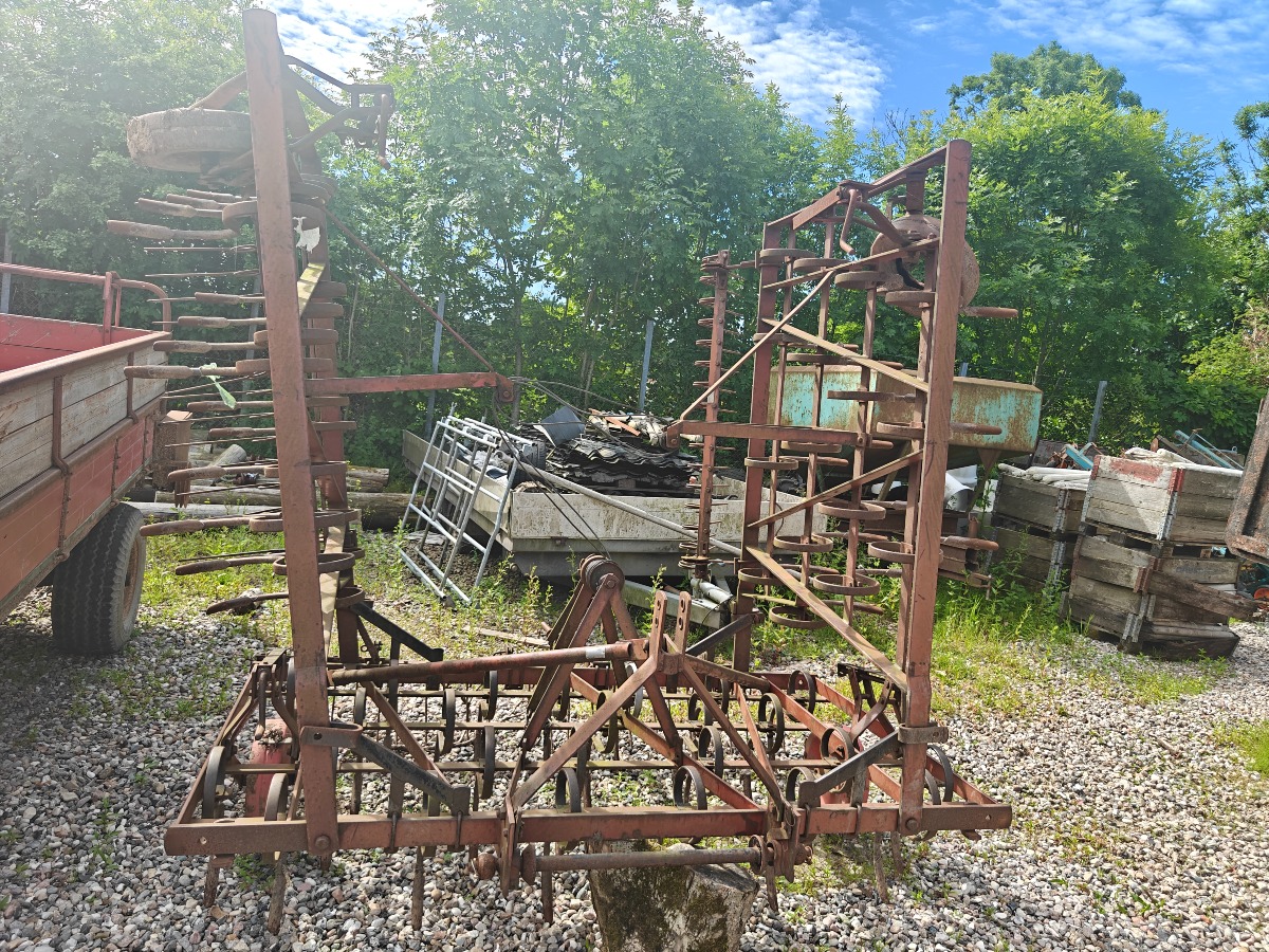 såbedsharve 56 tands med efterharve