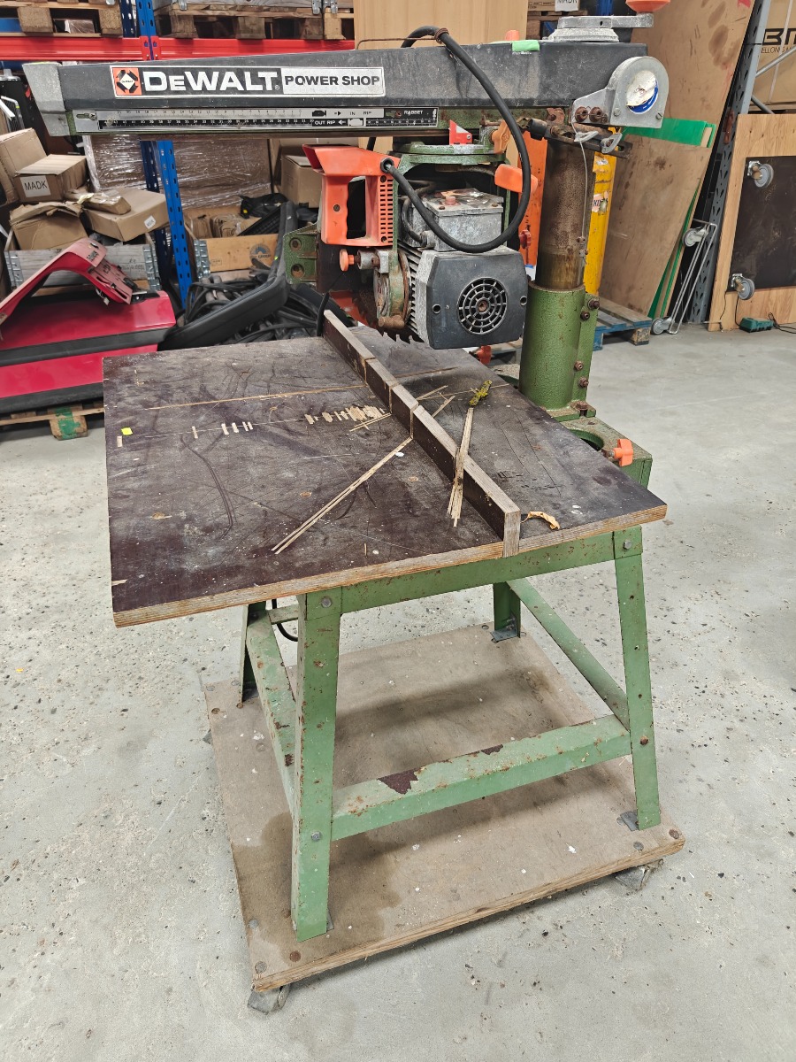 Dewalt powershop DW 125 radialsav