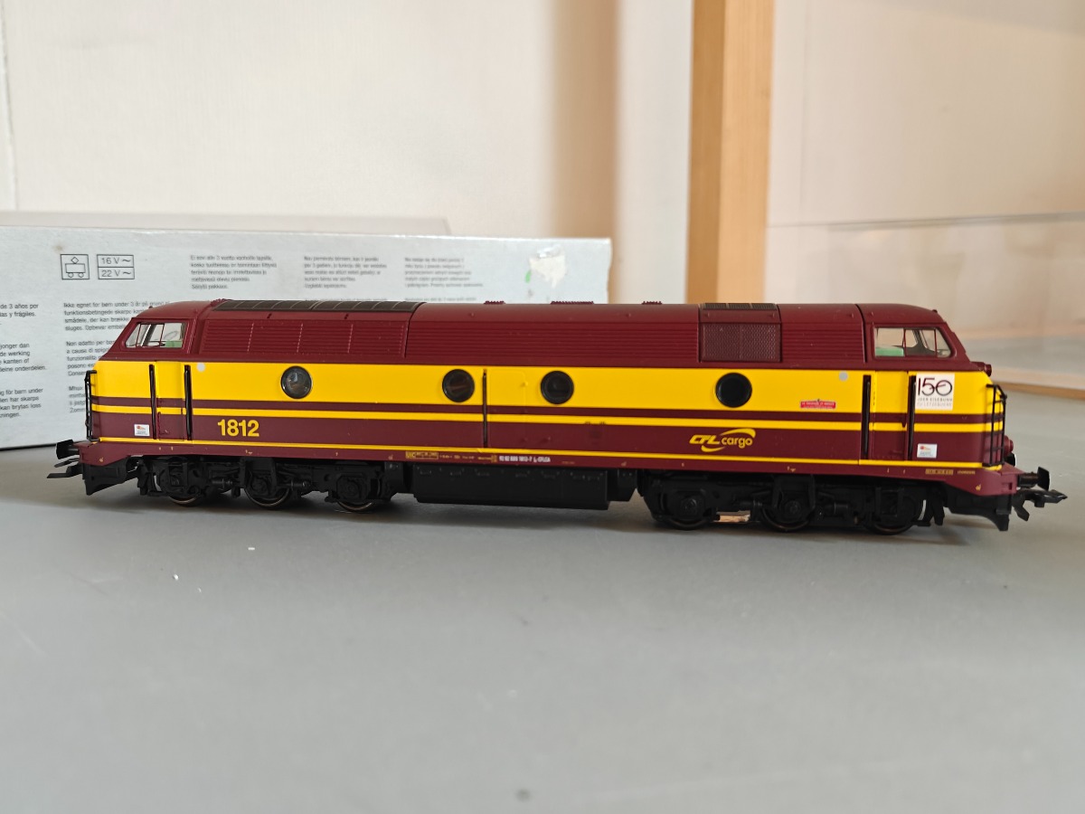 Märklin 37675 Serie 1800 med Luxemburgsk logo