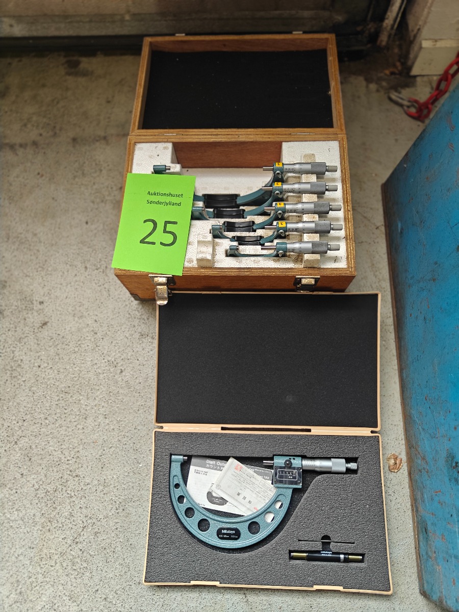 Analoge udvendige mikrometer (6)
