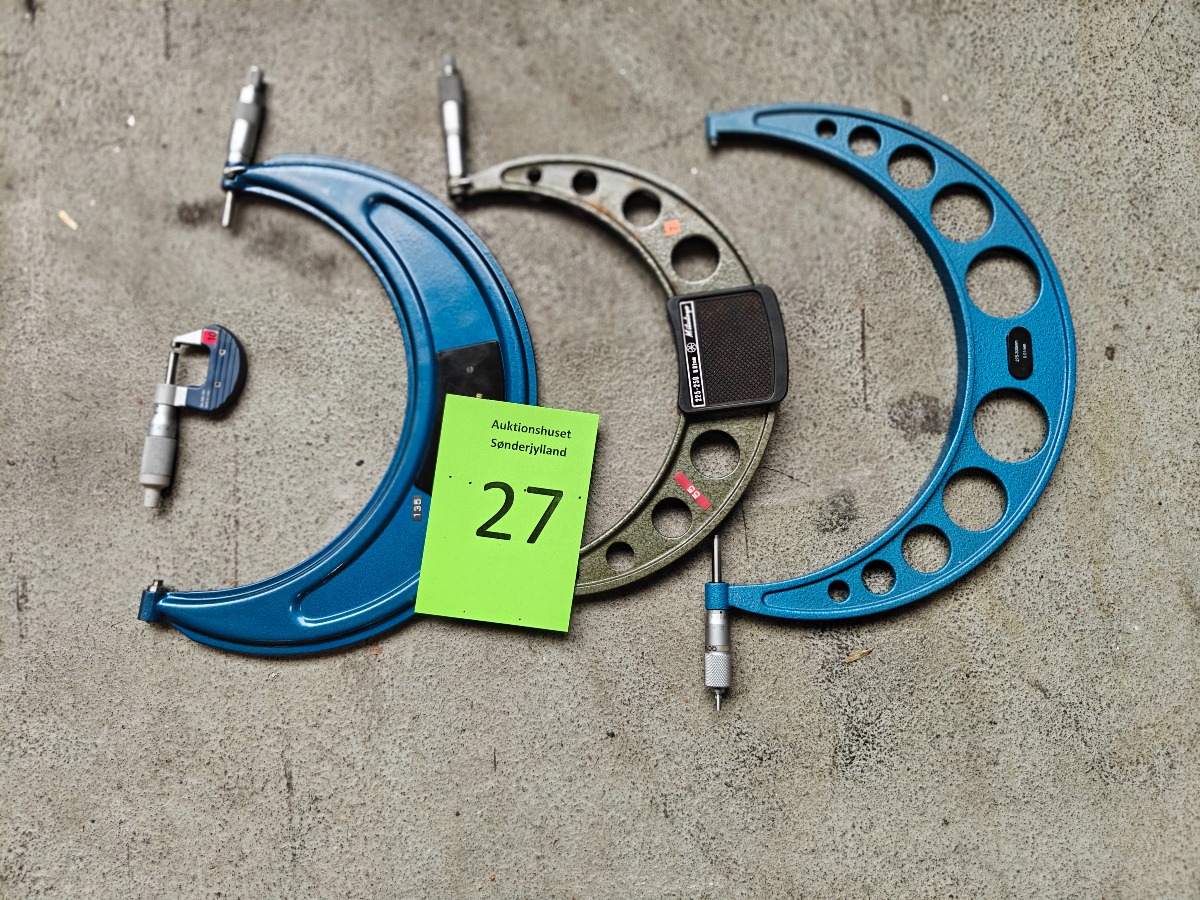 Udvendige mikrometer (4)