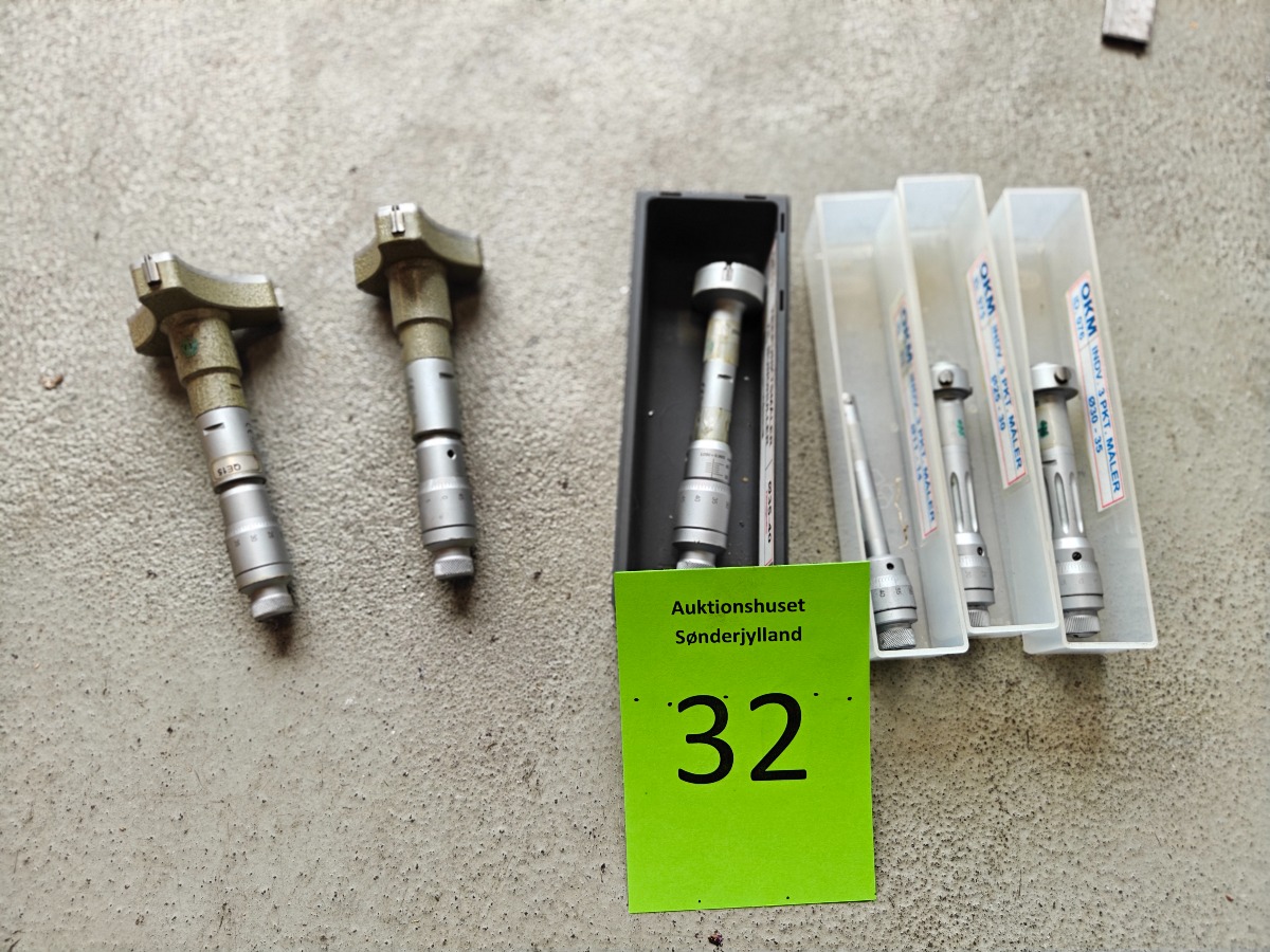 sæt indvendig trepunkts - mikrometer (6)