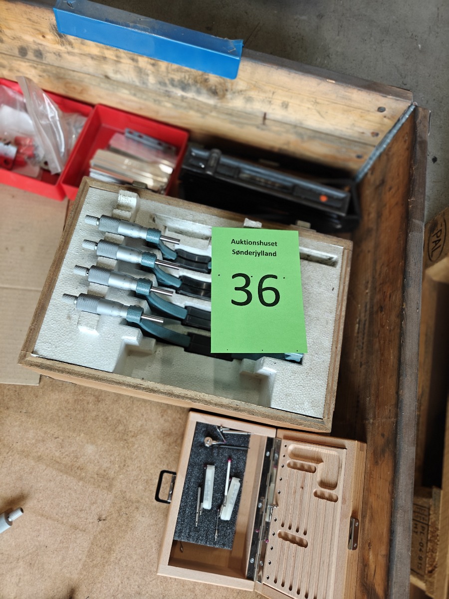 Analoge udvendige mikrometer + div  (7)