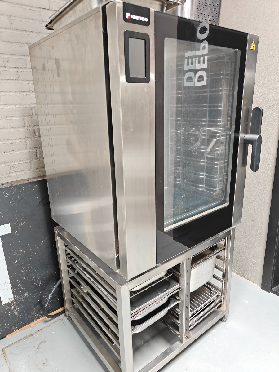 Industriovn Inoxtrend FXDT110E 10 sticks med gastrobakker