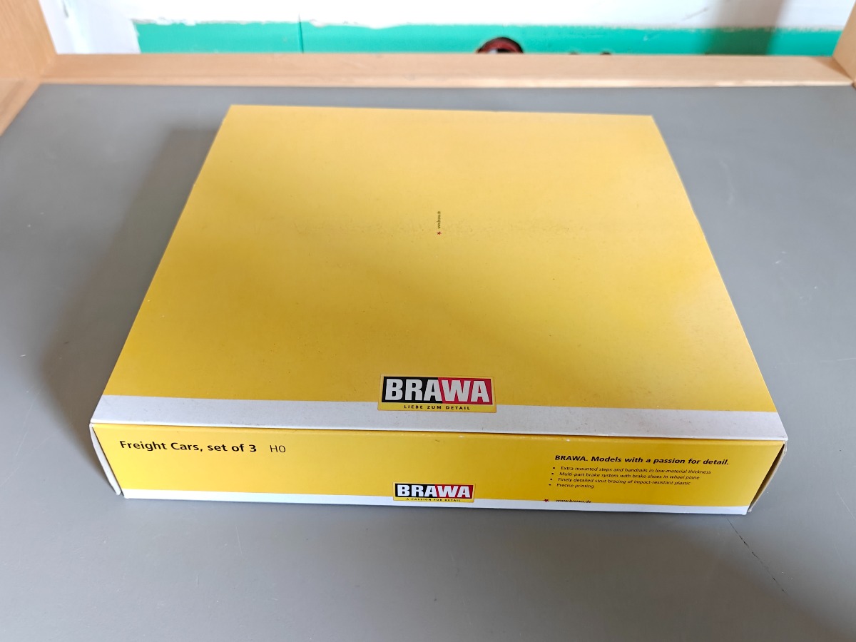 Brawa sæt med 3 Carlsberg godsvogne 48277