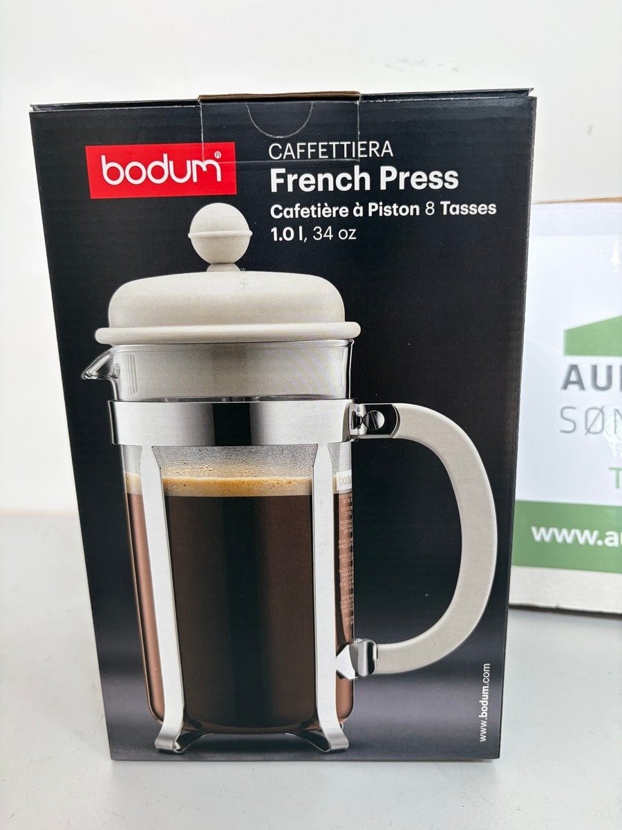 3 stk. Bodum CAFFETTIERA French Press 1,0 L – ubrugte (3)