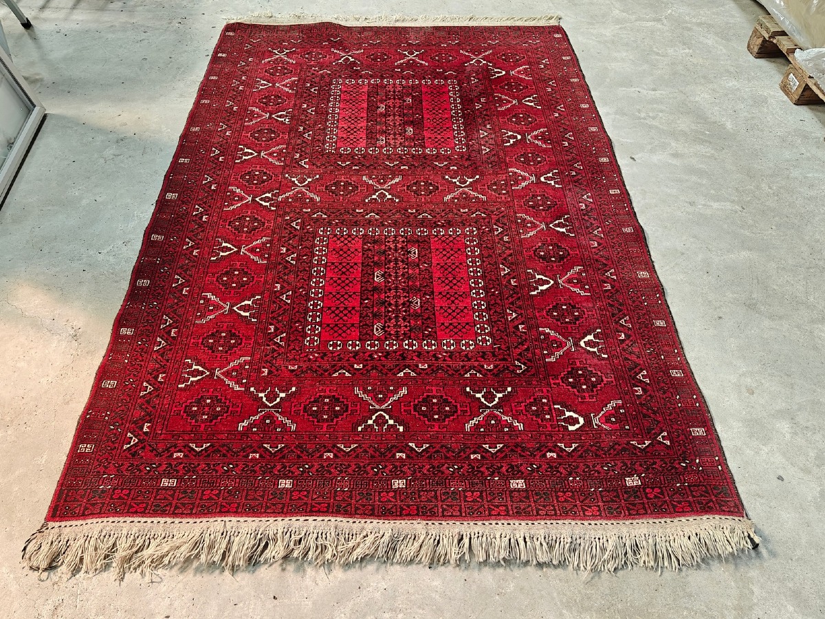 Afghansk tæppe 160 x 240 cm. 