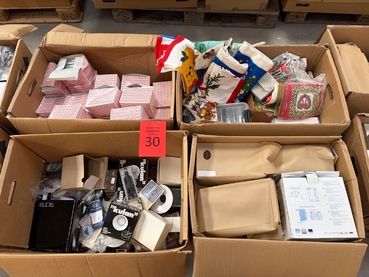 Diverse handelsvare, blandet parti