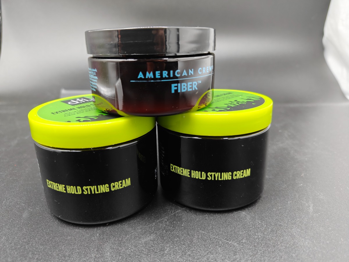 2x DFI voks, 1x American CREW forming cream