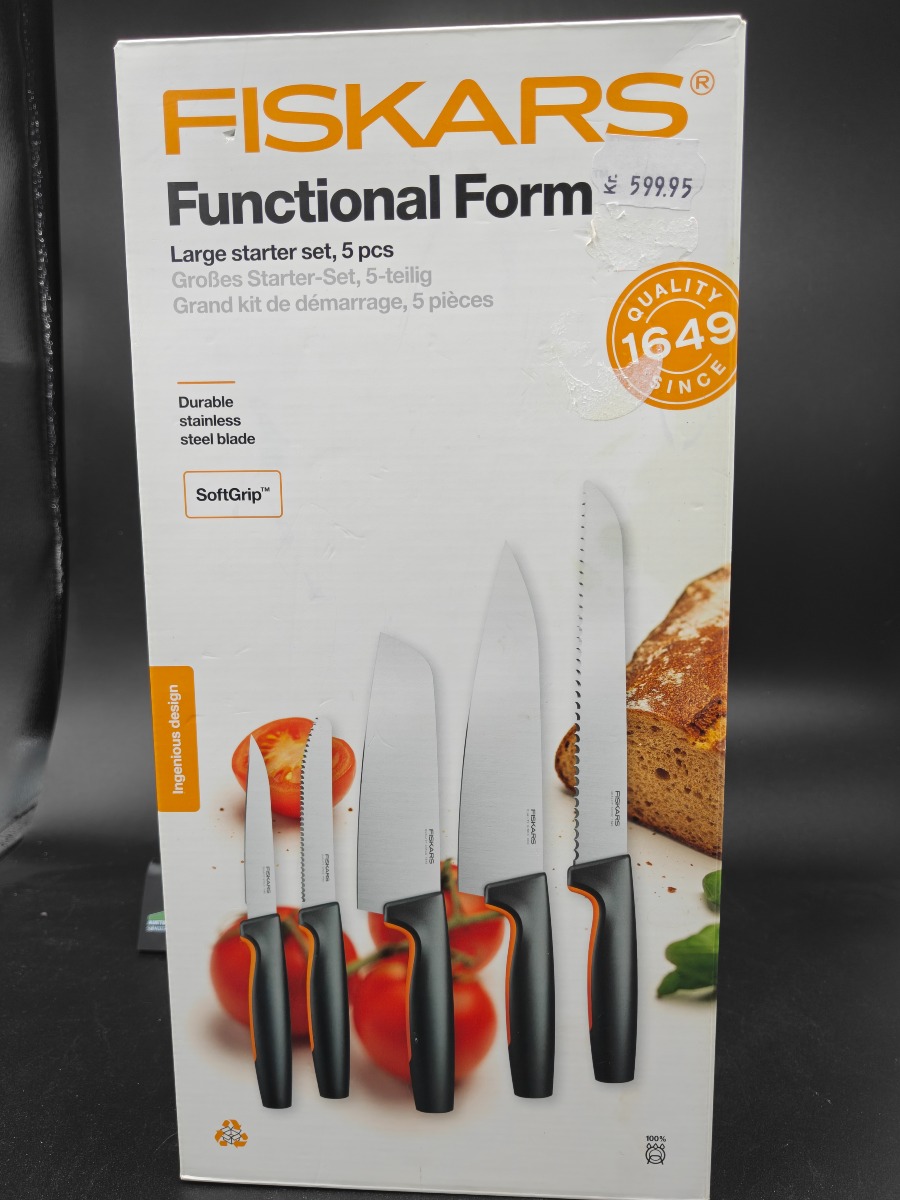 Fiskars Knivsæt 5 pcs. 