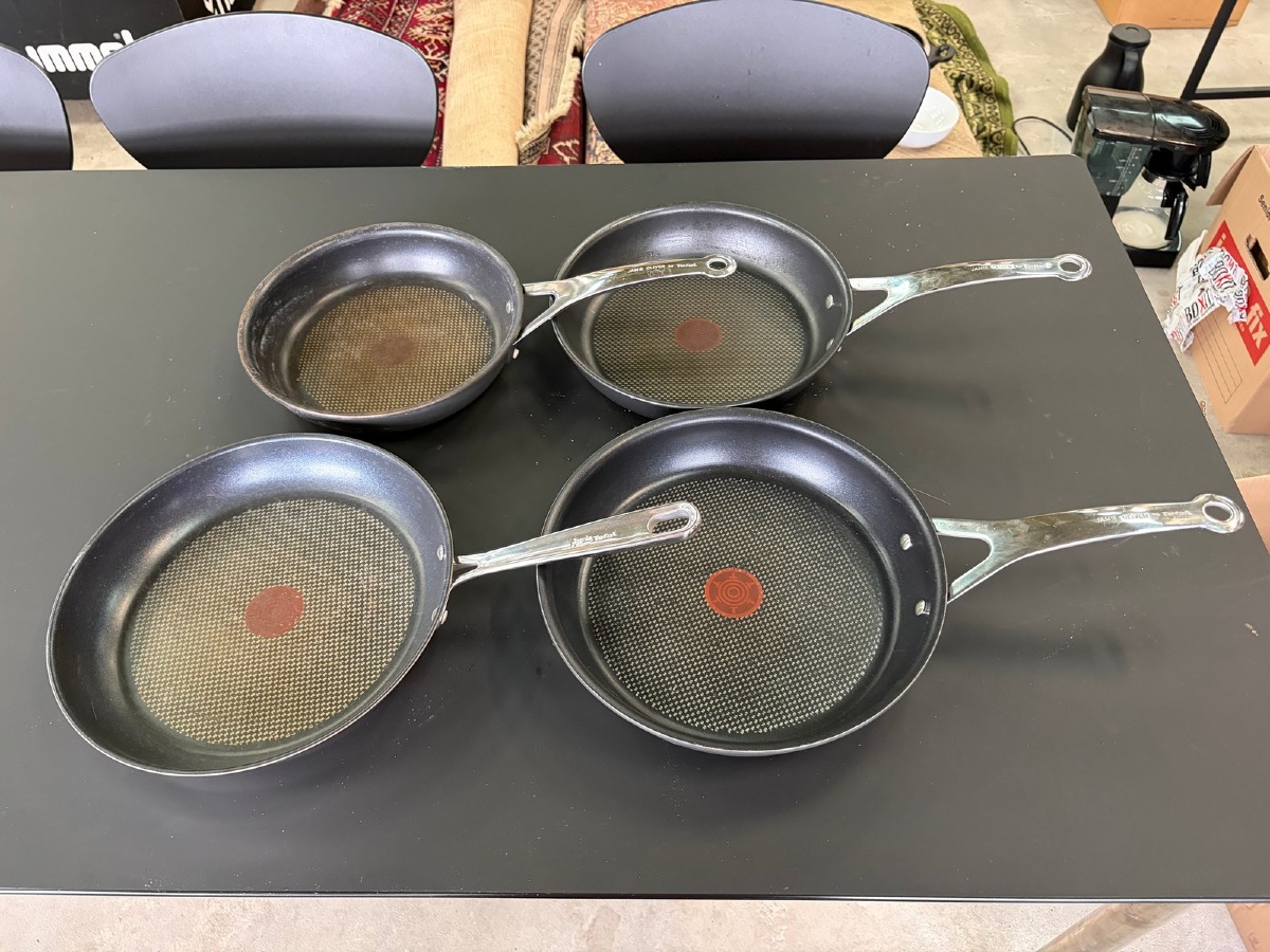 4 stk. Jamie Oliver by Tefal stegepander