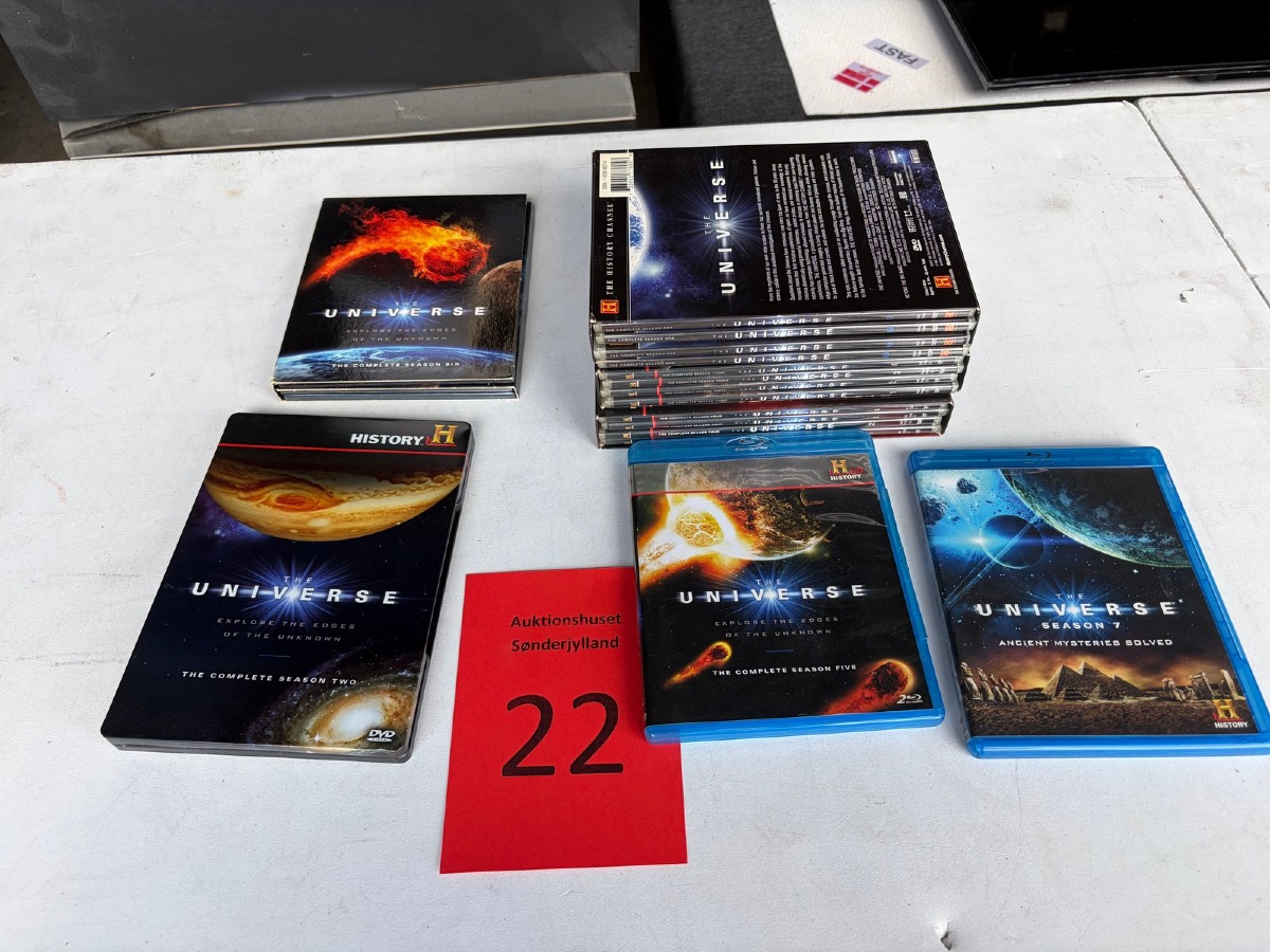 The Universe – stor samling DVD og Blu-ray med flere komplette sæsoner