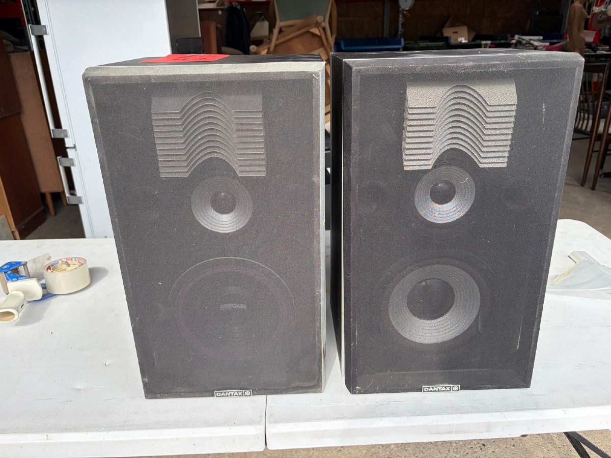 2 Dantax MC 150 højttalere – 80/150W, Made in Denmark