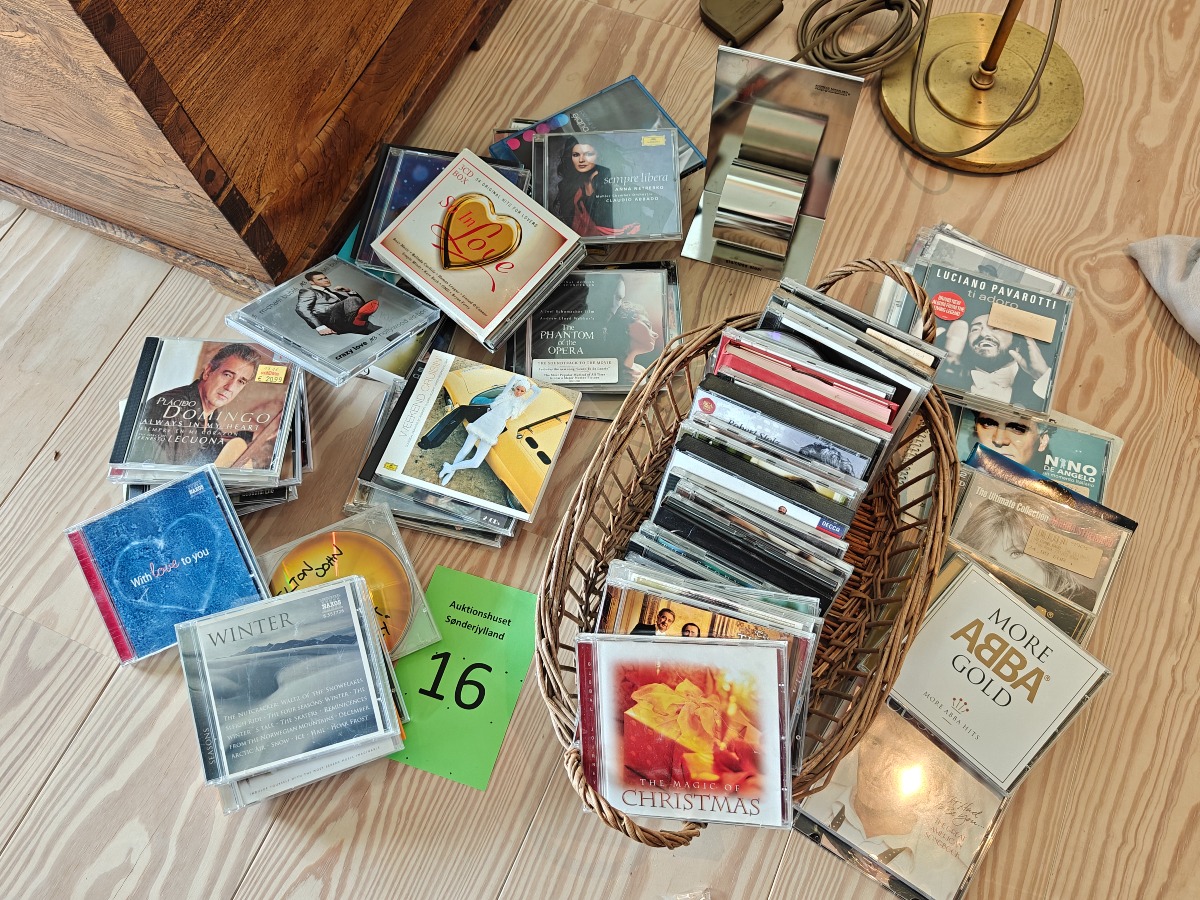 Samling CD'er