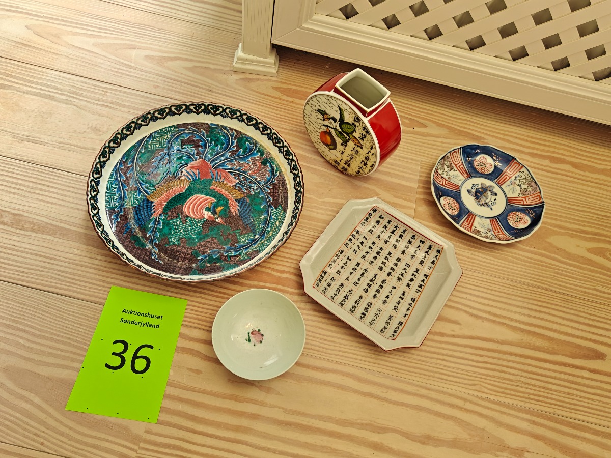 Kinesisk og fransk porcelæn (5)