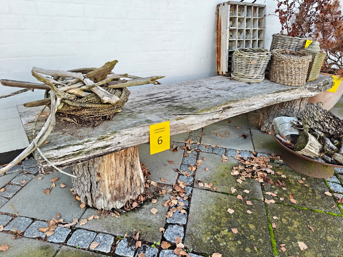 Havebænk egetræ