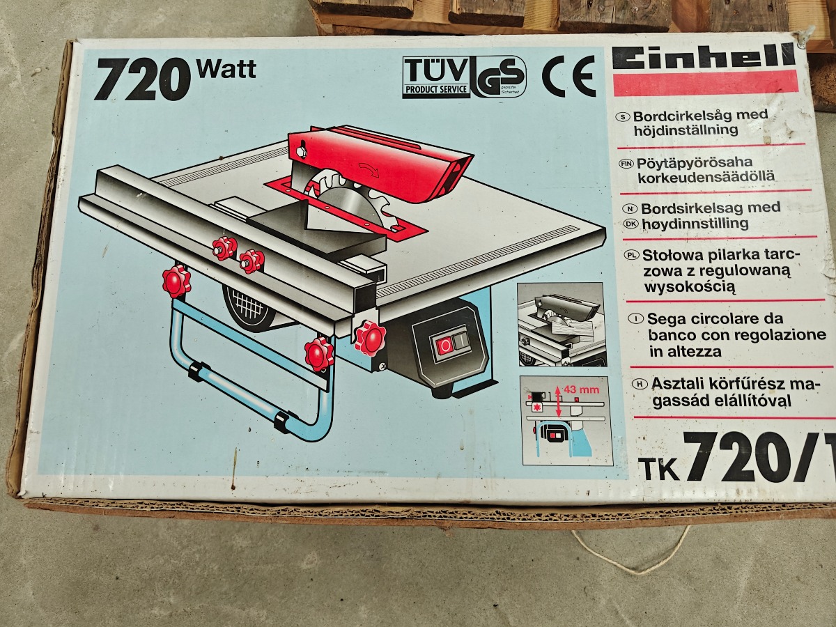 Einhell bordrundsav  TK 720/1