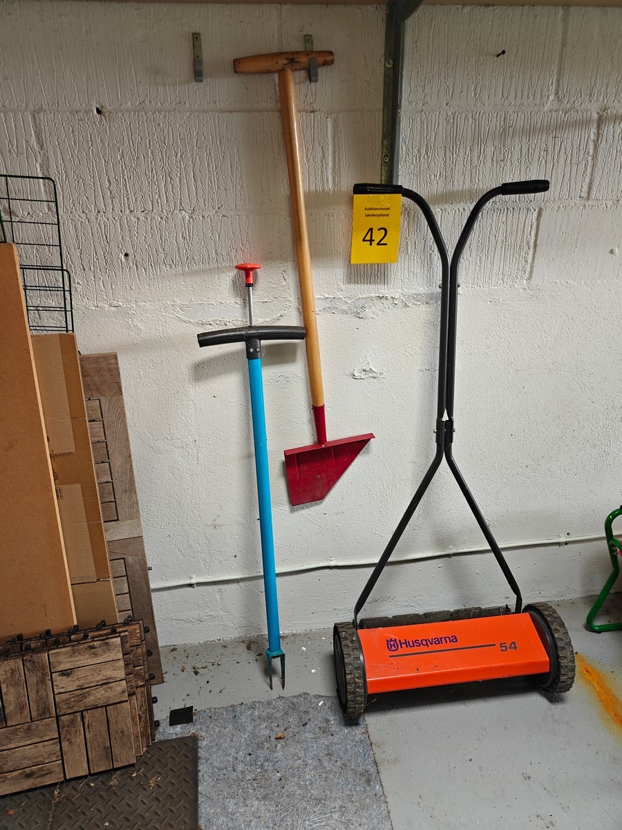 Husqvarna 54 med redskaber