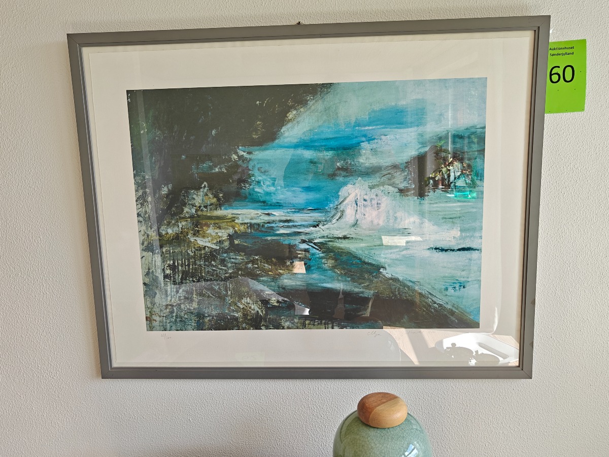 Maja Lisa Engelhardt. Farvelitografi
