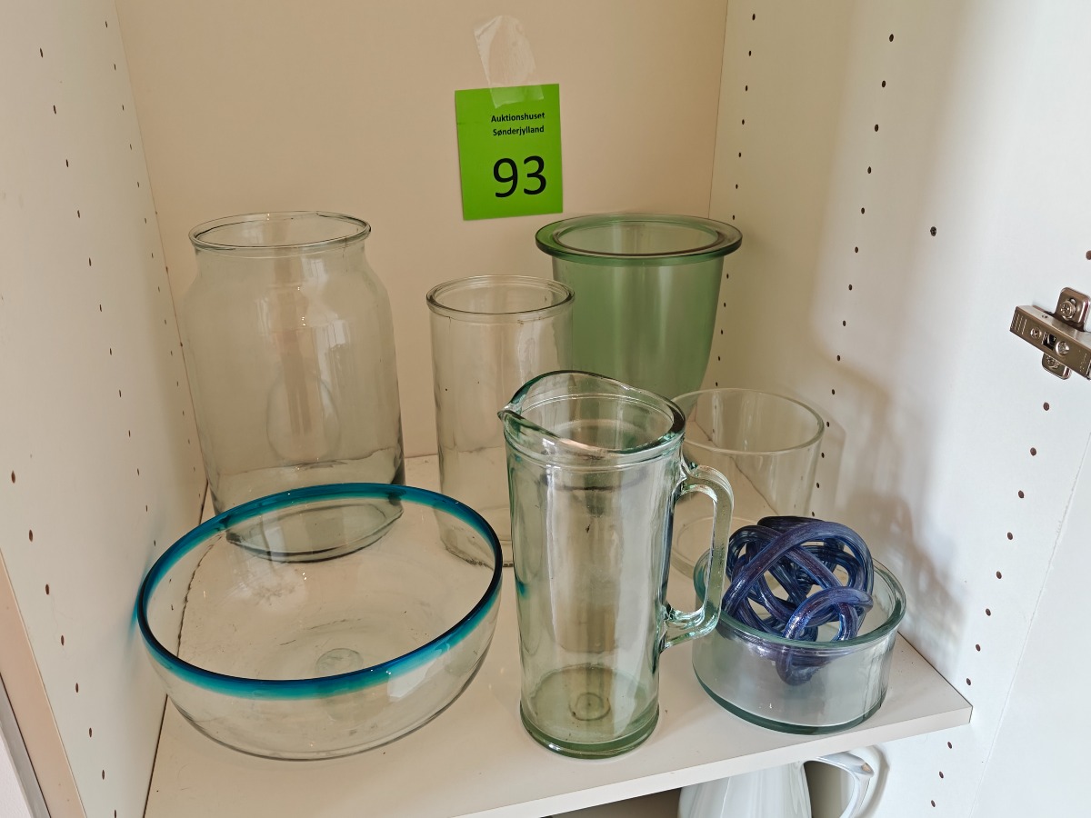 8 dele glas