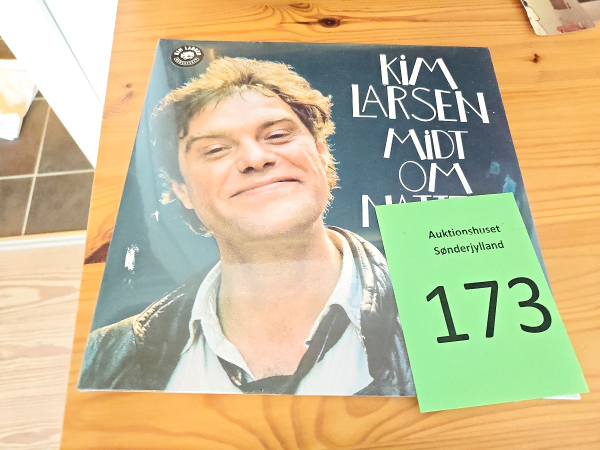 Kim Larsen Midt om Natten LP i ubrudt folie