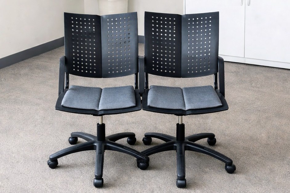 2 Kontor-/mødestole. Mrk: HÅG. Model: Conventio Wing. 9822. HÅG inBalance teknologi