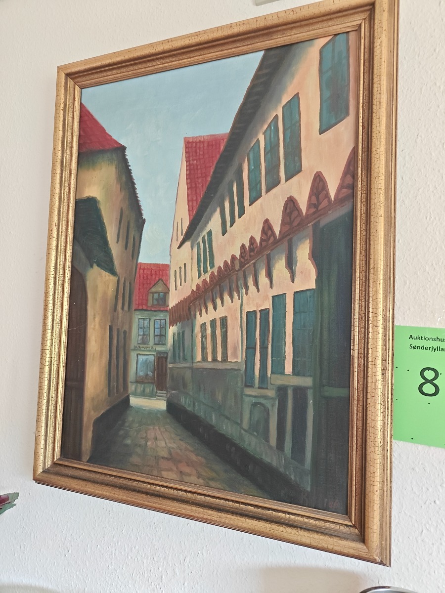 Maleri med bydel