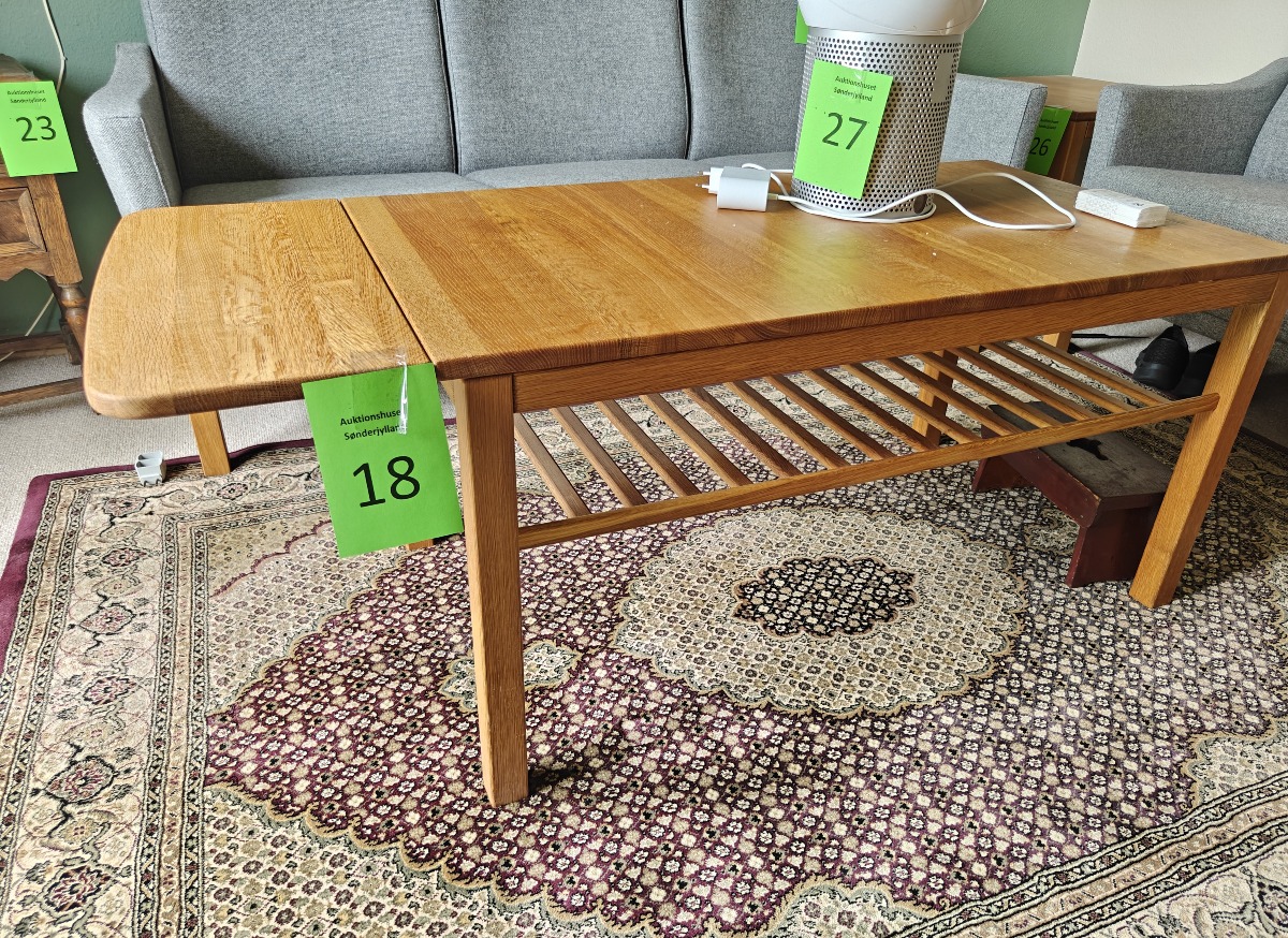 Haslev sofabord eg