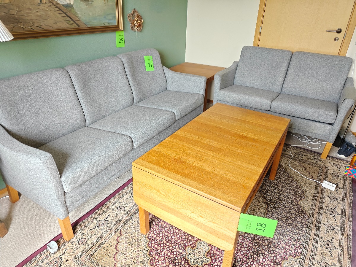 Milos 3 og 2 personers sofaer