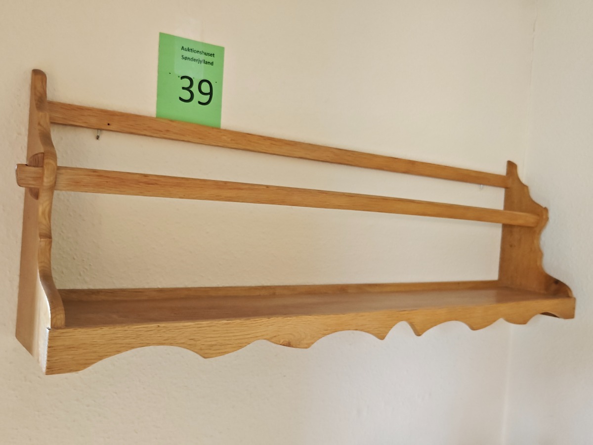 Tallerkenrække egetræ