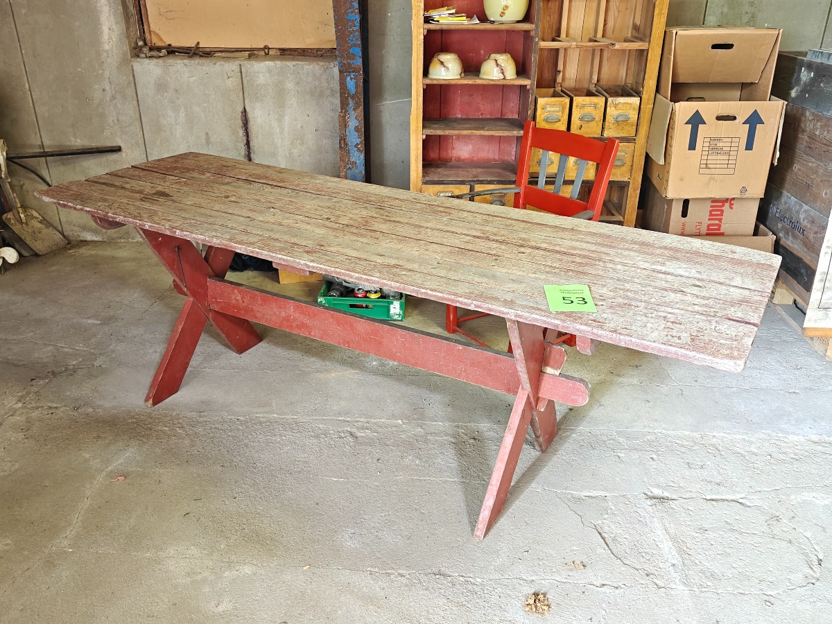 Langbord fra ringridning