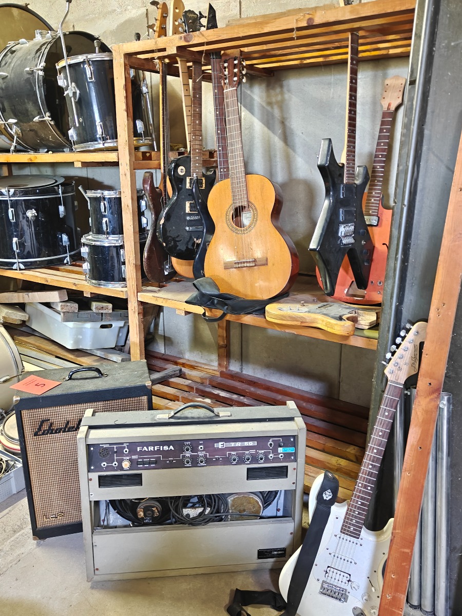 Guitarer, forstærkere m.m. 