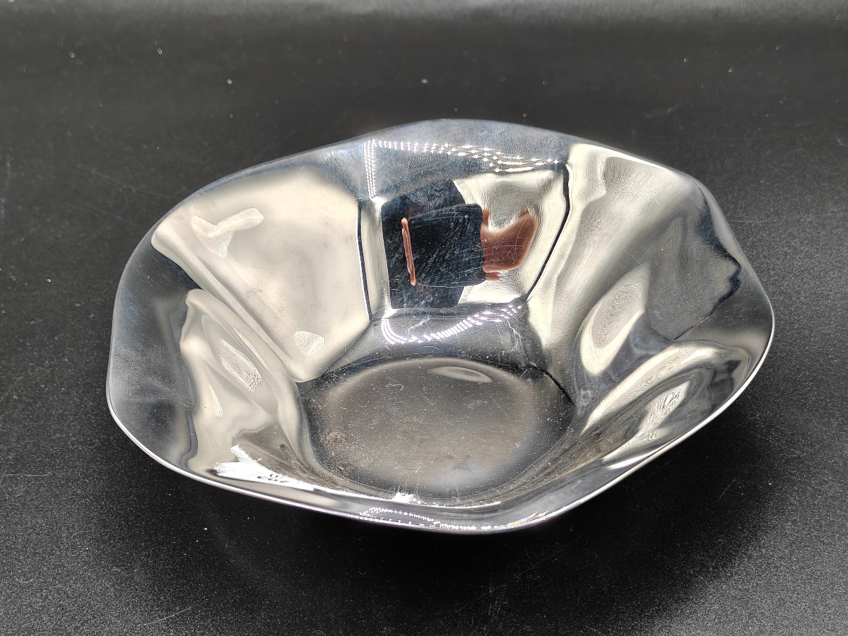 Georg Jensen Skål i rustfrit stål.