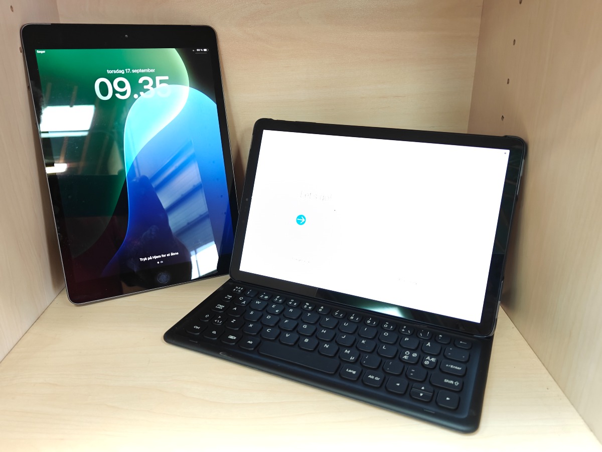 Apple og Samsung tablets