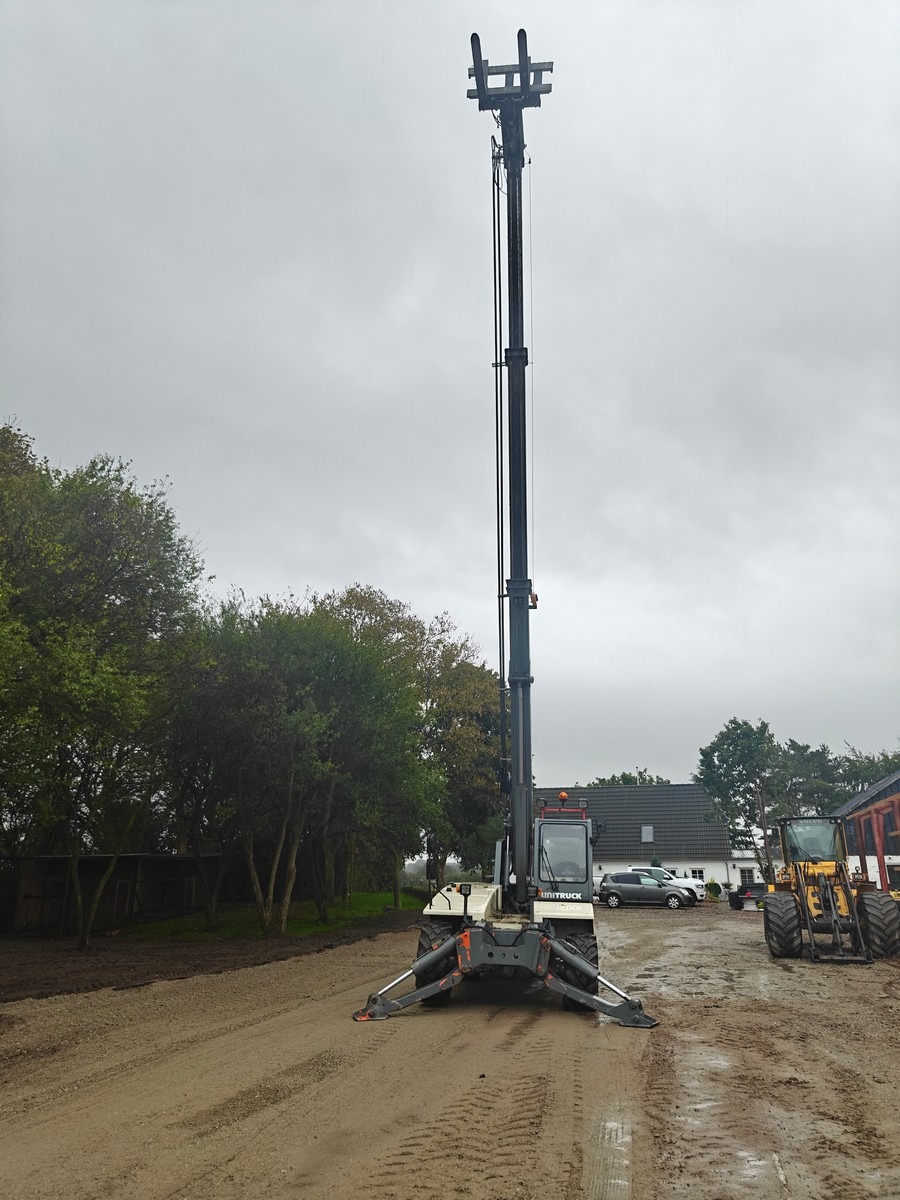 Terex Teleskoplæsser LIFT 2516 med pallegafler & kurv