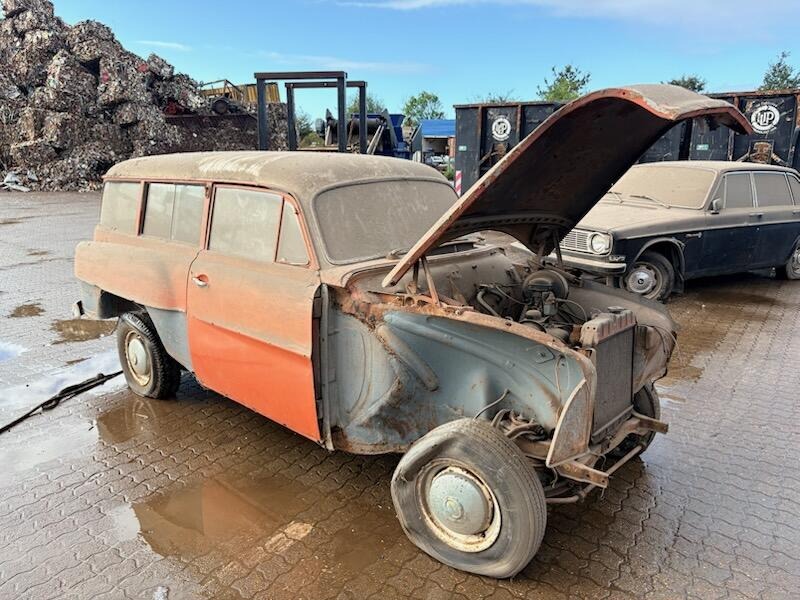 Opel olympia carvan 1,5 årg. 1953 ladefund / projekt