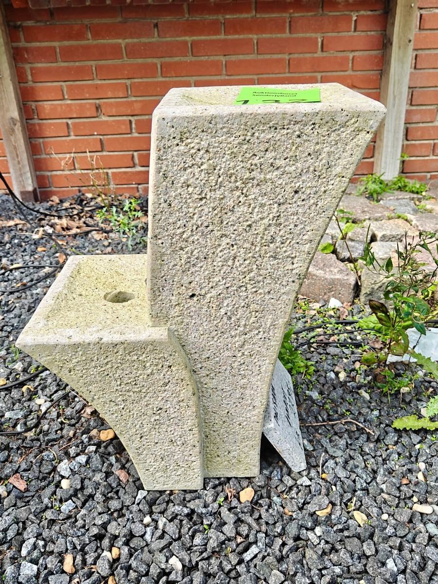 Vandsten med 2 niveauer