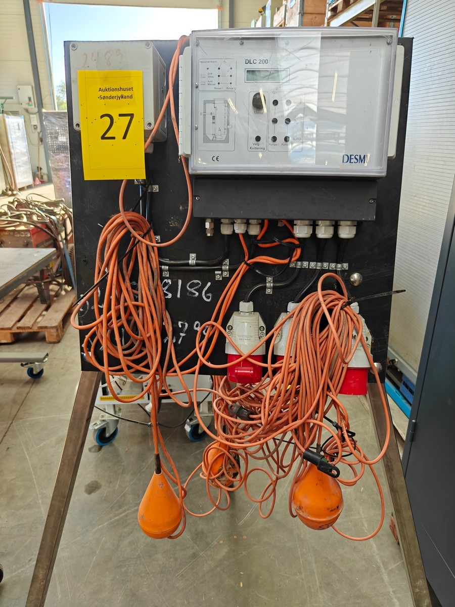 DESMI DLC200 dobbelt pumpestyring til spildevand 
