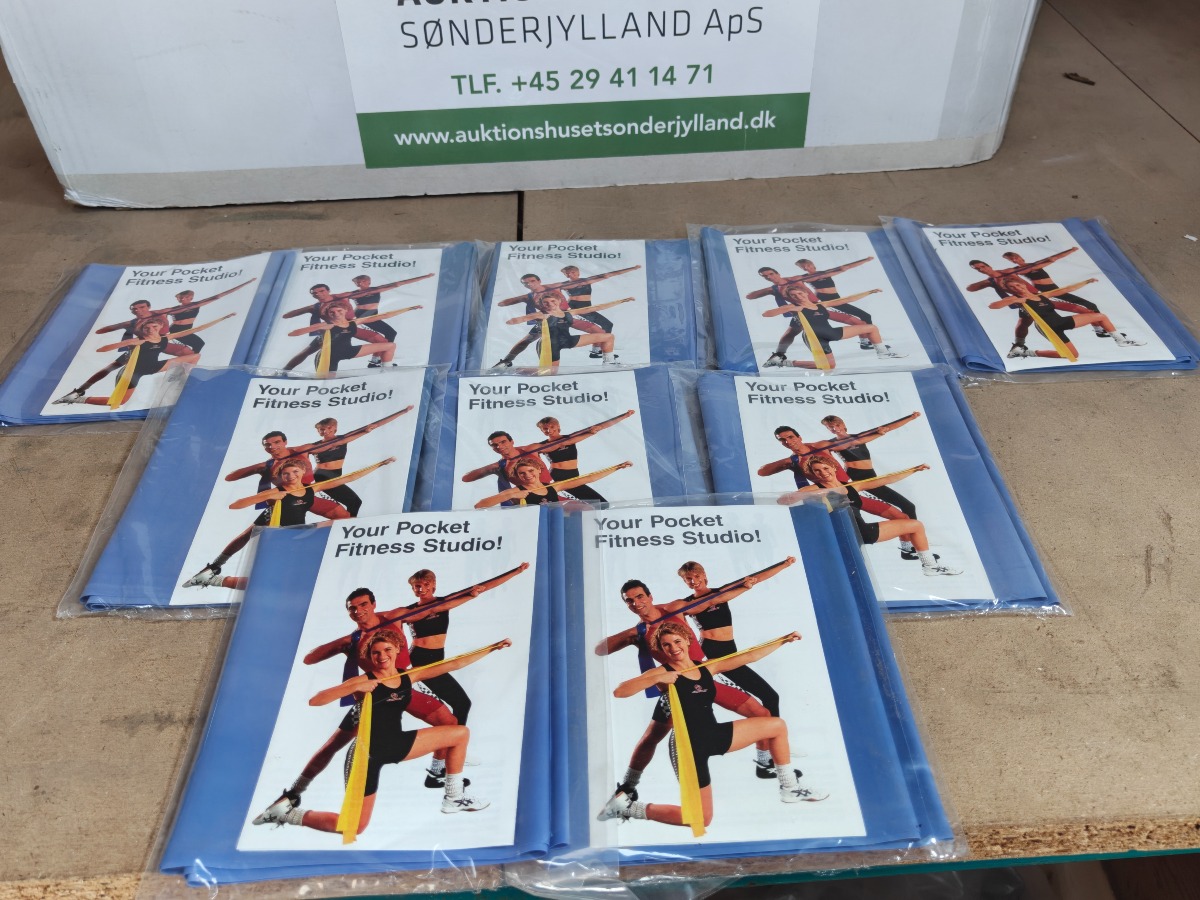 Fitness elastikker 10 pk. 