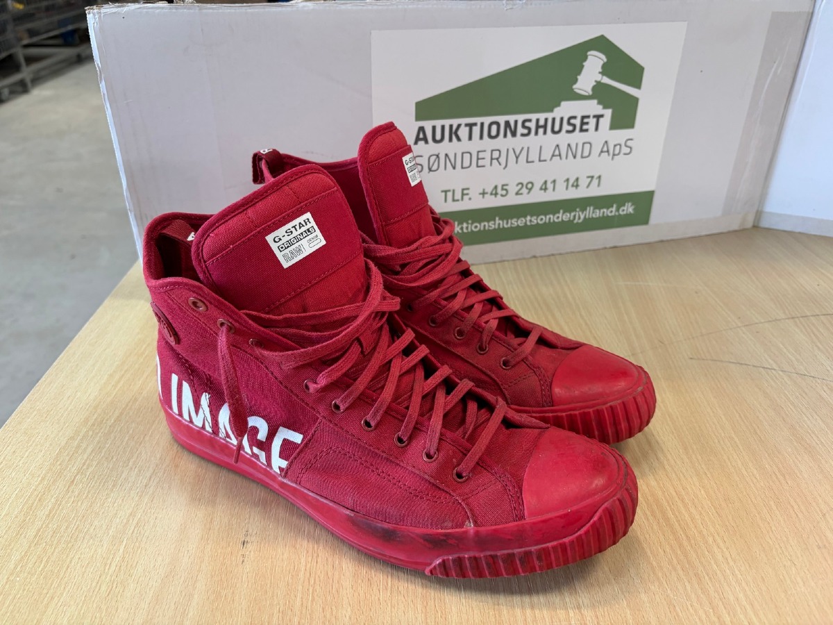 G-Star RAW sneakers i rød – str. 44